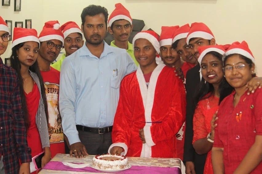 Zest College of Hotel Management Hyderabad Christmas Celebration  photo 3